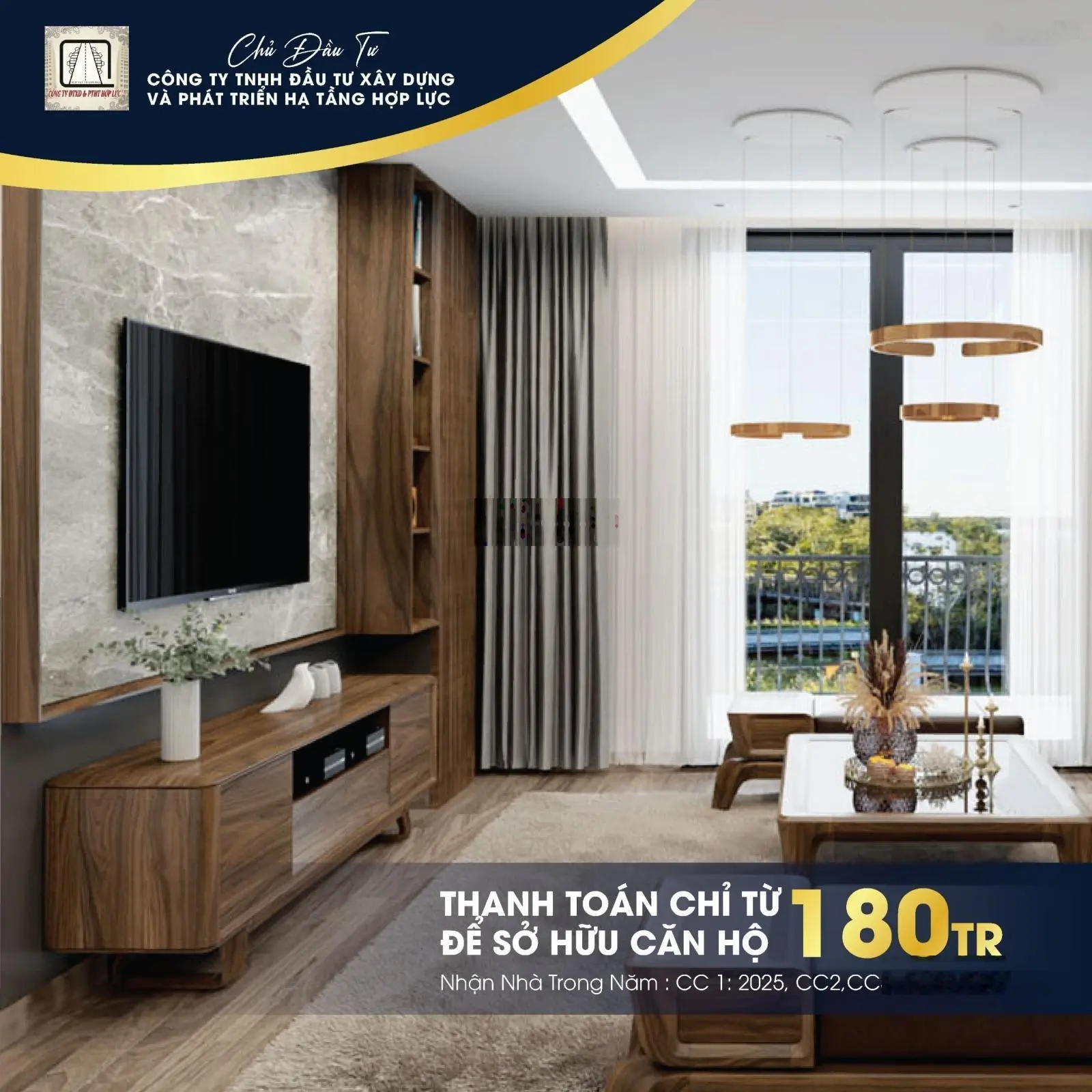 Dựng tổ ấm an yên, cùng chung cư Quảng Thành