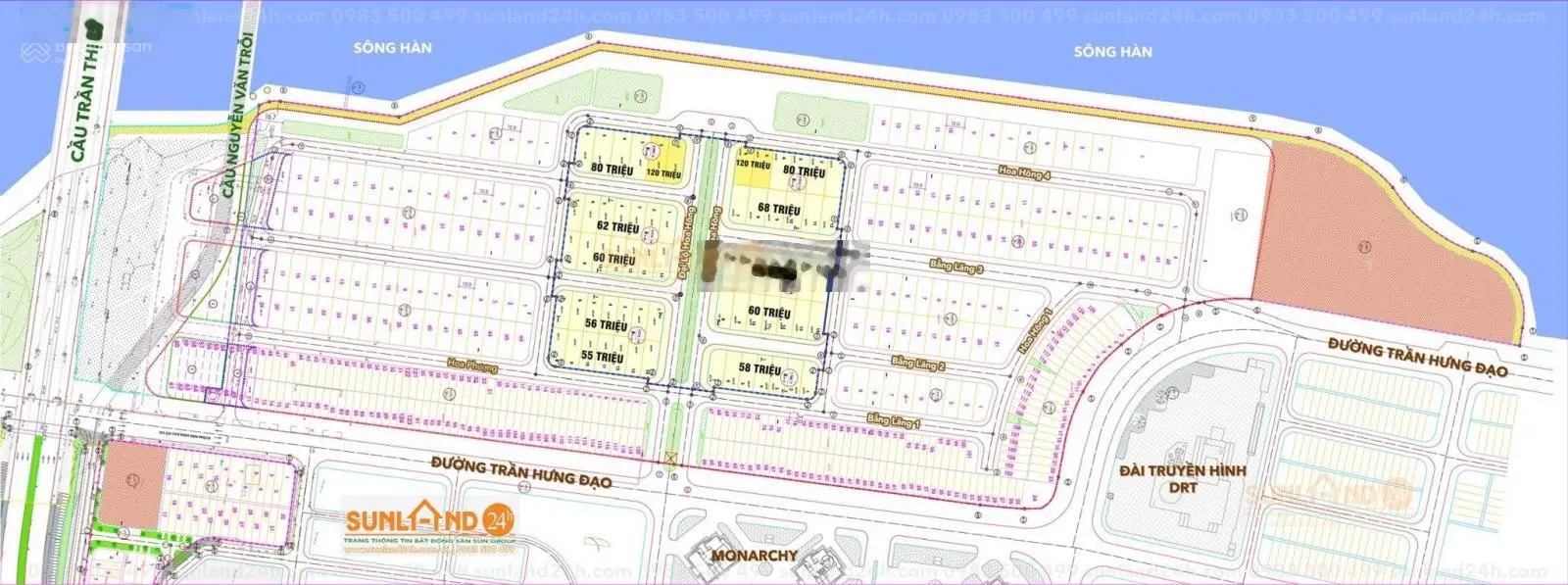 Chính chủ cần bán căn nhà phố 3 tầng full nội thất khu vip Euro Village ven sông Hàn. LH 0905 599 ***