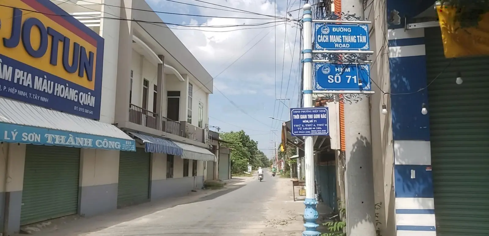 Cần bán đất hẻm Cách Mạng Tháng 8, TP Tây Ninh