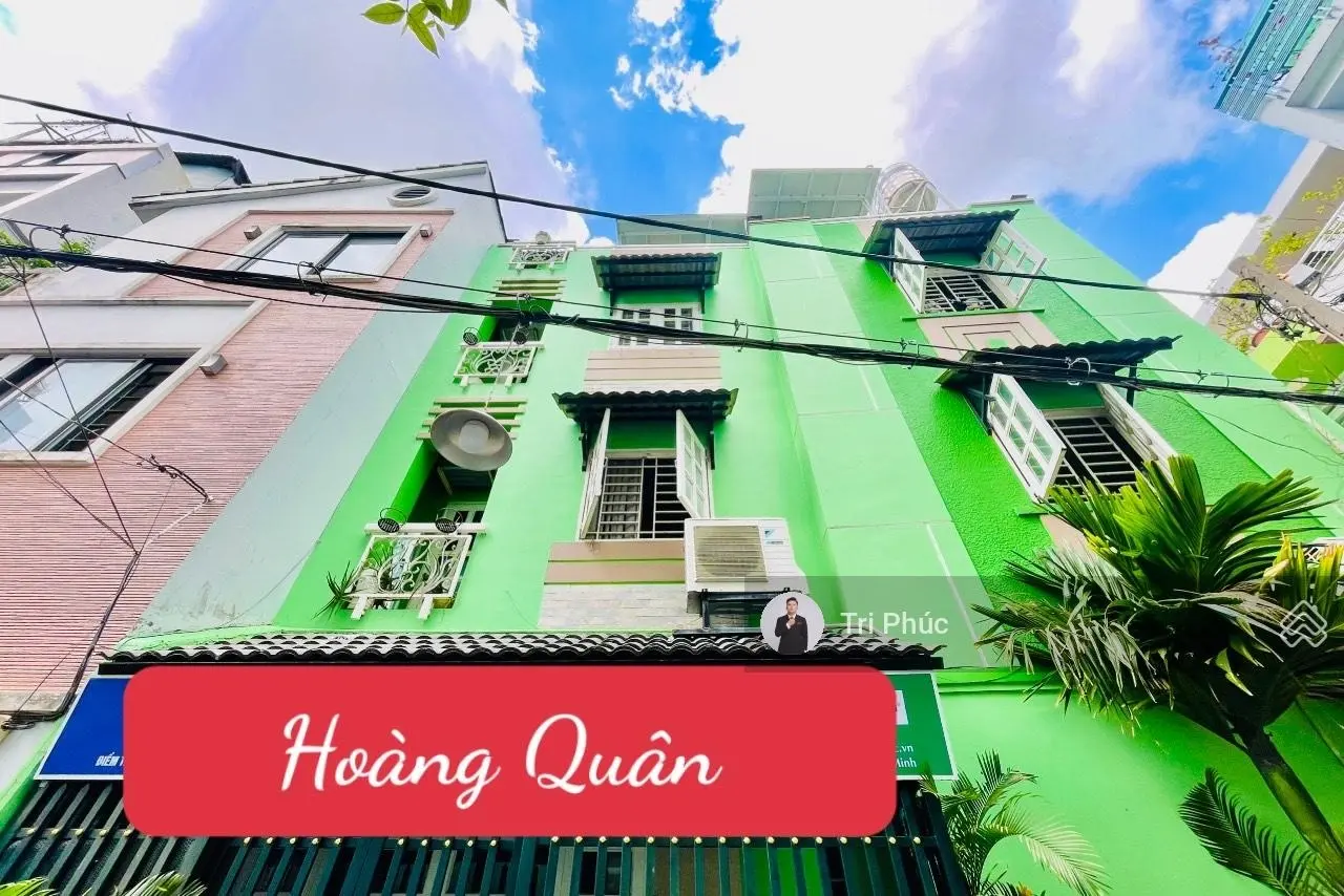 Gấp bán, chỉ 6. Xtỷ, nhà 4 tầng 40m2 sát mặt tiền Hoàng Văn Thụ Phường 8 Phú Nhuận