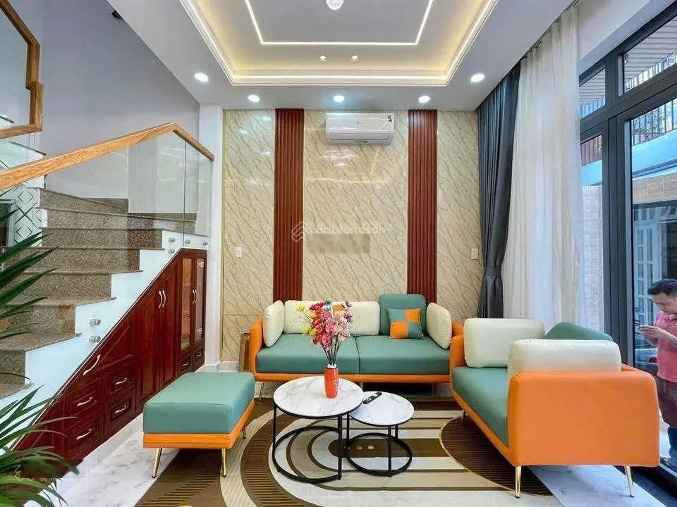GIÁ SIÊU HẤP DẪN CHỈ 3TY5 , SỞ HỮU NHÀ 50M2, 1T2L, 4PN,5WC, FULL NT , HẺM SIÊU TO 5M ,SHR