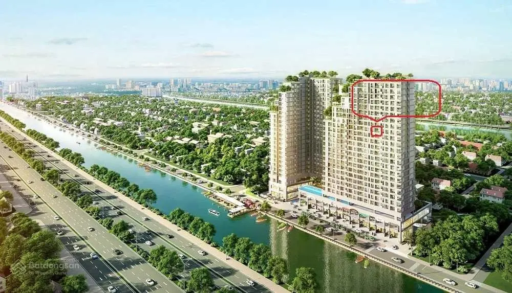 Bán Căn Hộ D-Aqua Quận 8, vị trí View Sông, Mặt Tiền Bến Bình Đông