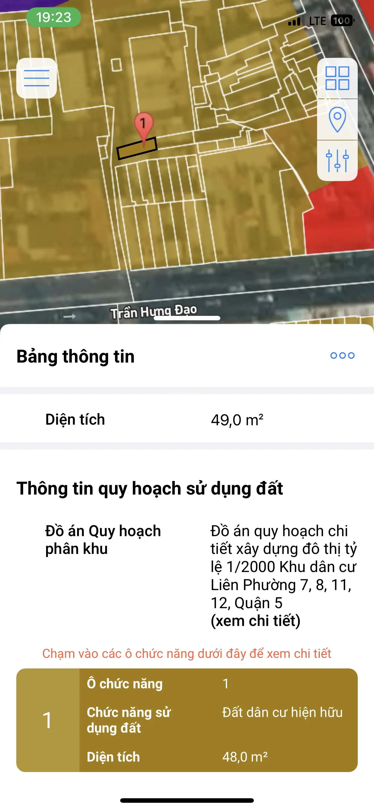 *Xe Hơi - 2 căn ra MT* Trần Hưng Đạo (ko lộ giới)