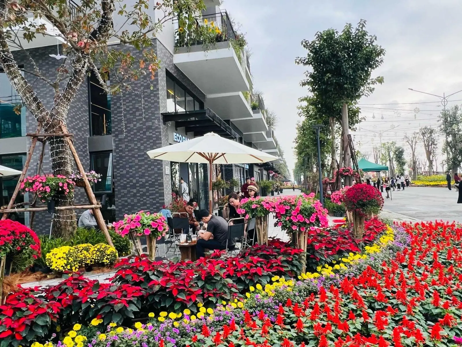Cắt lỗ căn biệt thự hoa hậu 113m2, giá chỉ 8.5 tỷ, căn vip xẻ khe, 4 tầng, Eco Central Park Vinh