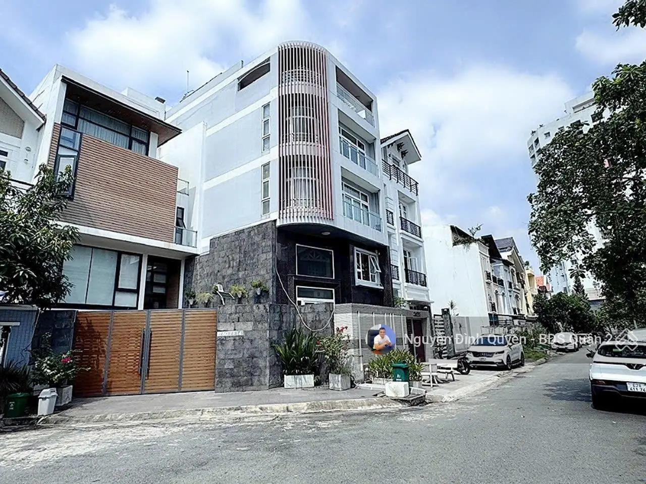 Biệt thự khu compound 280 lương định của -quận 2. dt: 166m2 - 3 tầng đẹp - 34.5 tỷ tl mạnh