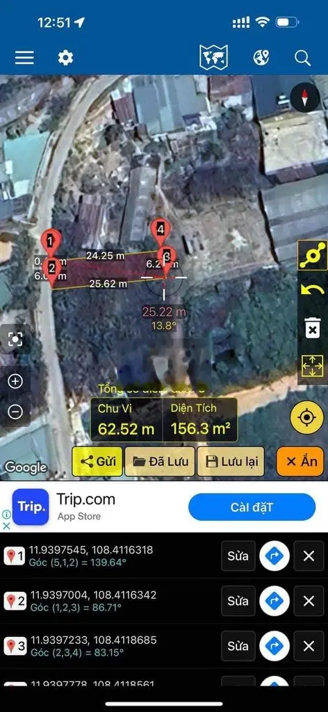 🏆Bán đất nông nghiệp hẻm 02 đường Nguyễn Đình Quân