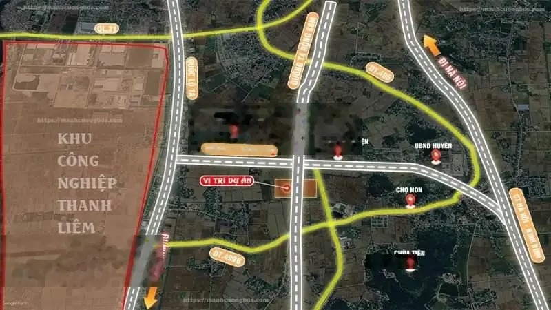 Bán đất tại khu đô thị Tân Thanh, Hà Nam. Diện tích 100m2, giá thương lượng