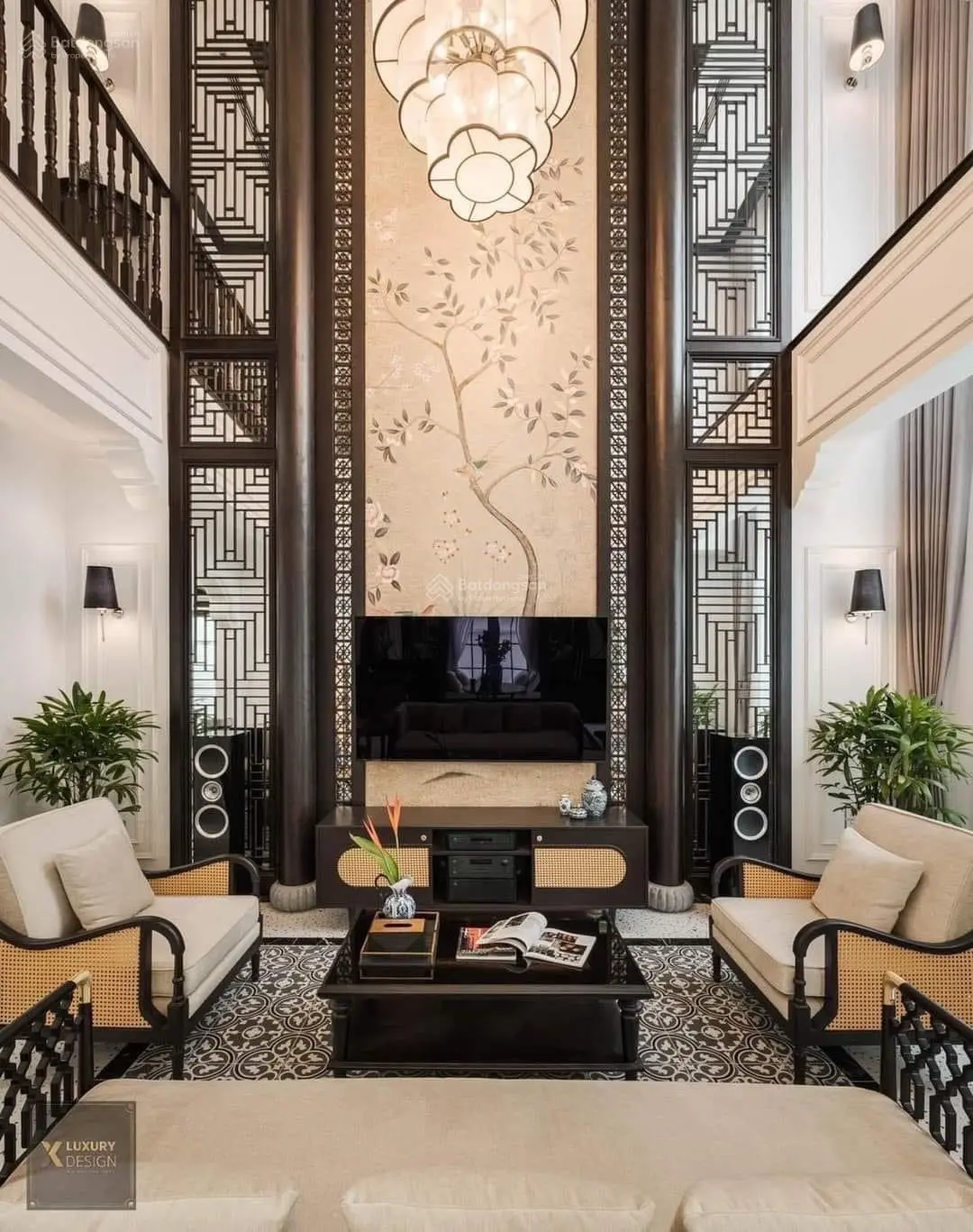 Bán lô góc Hoa Phượng 03 - 01, khu vip 328.1m2, hoàn thiện full nội thất sông rộng giá 90 tỷ