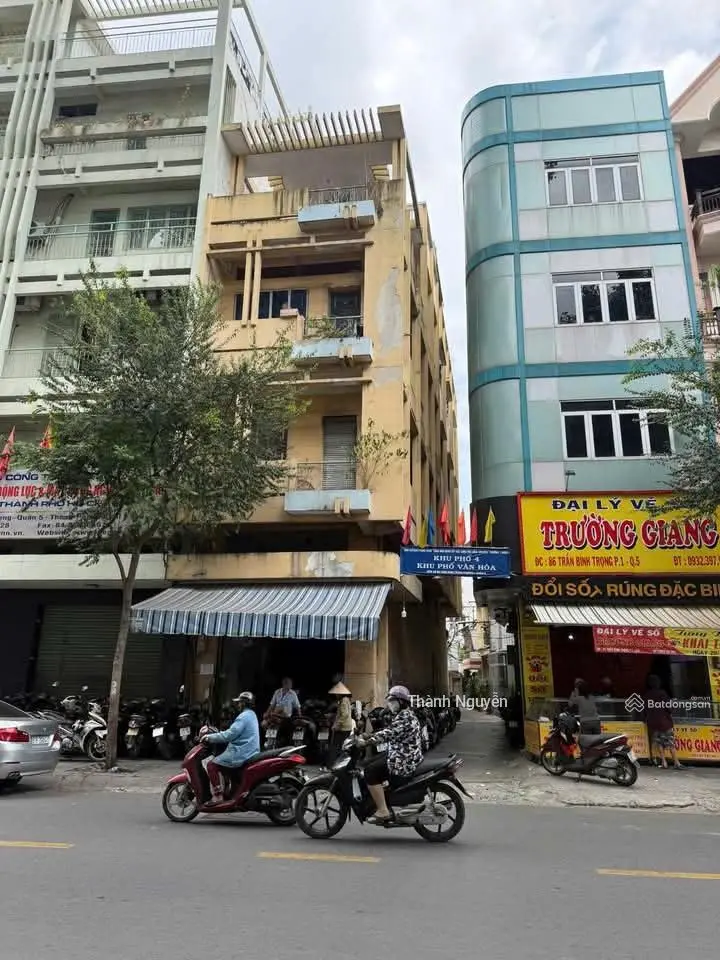 bán gấp 2 mặt tiền vip trần bình trọng, q5 4x23m, trệt 3 lầu st, giá giảm cực mạnh về 34 tỷ tl