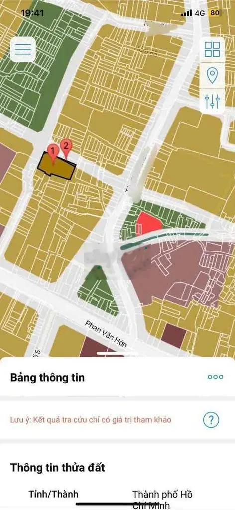 CHÍNH CHỦ BÁN ĐẤT PHAN VĂN HỚN.Dt: 1014m2. MUA XÂY BT,LÀM KHO XƯỞNG,..