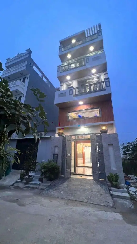 BÁN NHÀ MỚI FULL NỘI THẤT KDC HOÀNG HOA NGUYỄN BÌNH