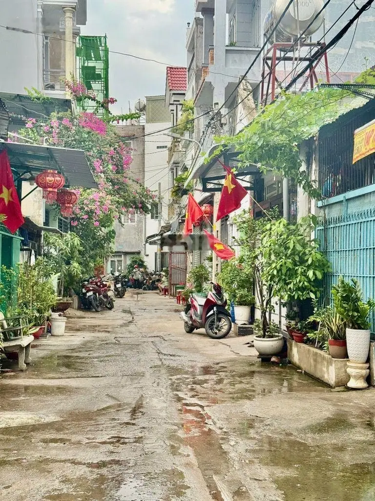 Nhà 1 trệt 1 lửng- hẽm tải 6m ngay chợ tch03-48m2 hiếm nhà bán-ngay hiệp thành city