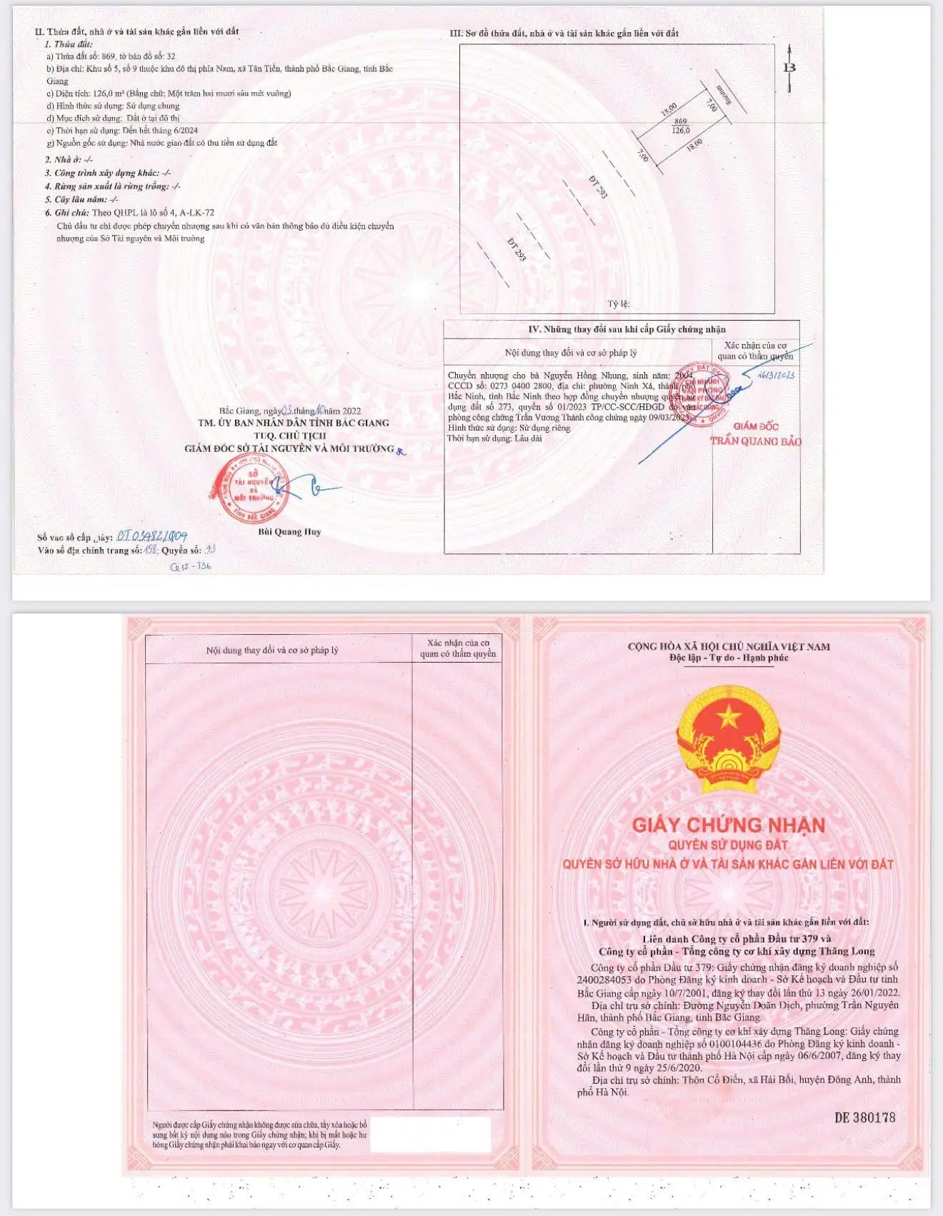 Bán lô đất siêu vip tại mặt đường Hùng Vương, gần ngay ngã 6 lớn nhất TP Bắc Giang
