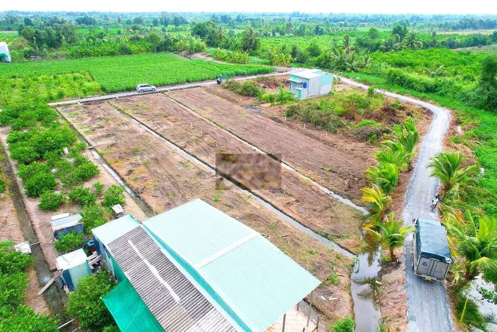 Đất vườn 1000m2, 2 MT, qh thổ, Bình Đức, Bến Lức