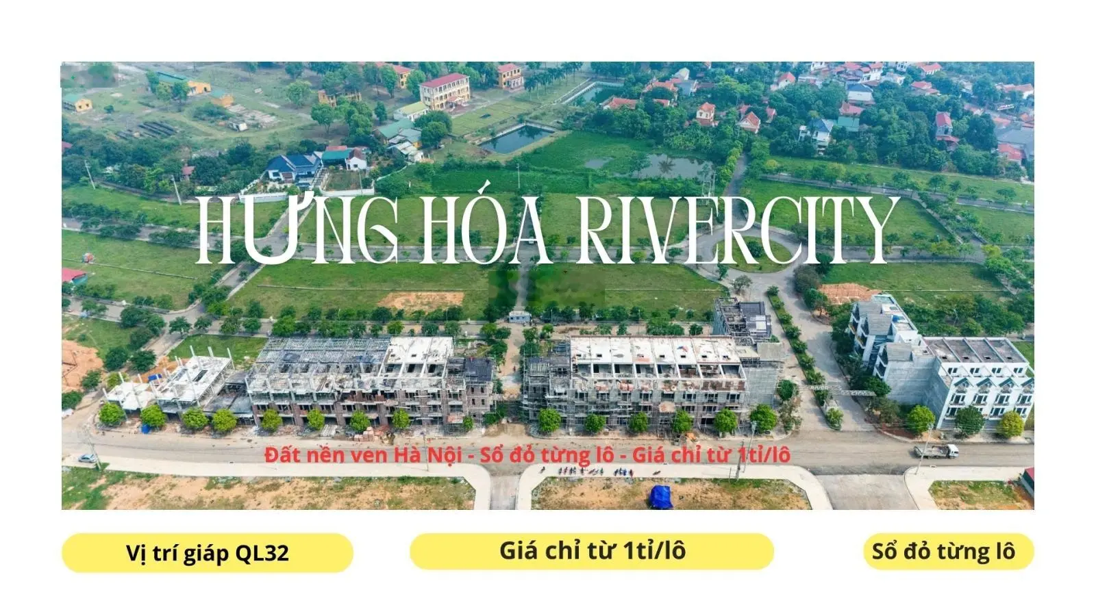 Lô góc ngoại giao - đẹp nhất dự án hưng hóa river city - sẵn sổ - mặt tiền 8.5m -lh: 0974 555 ***