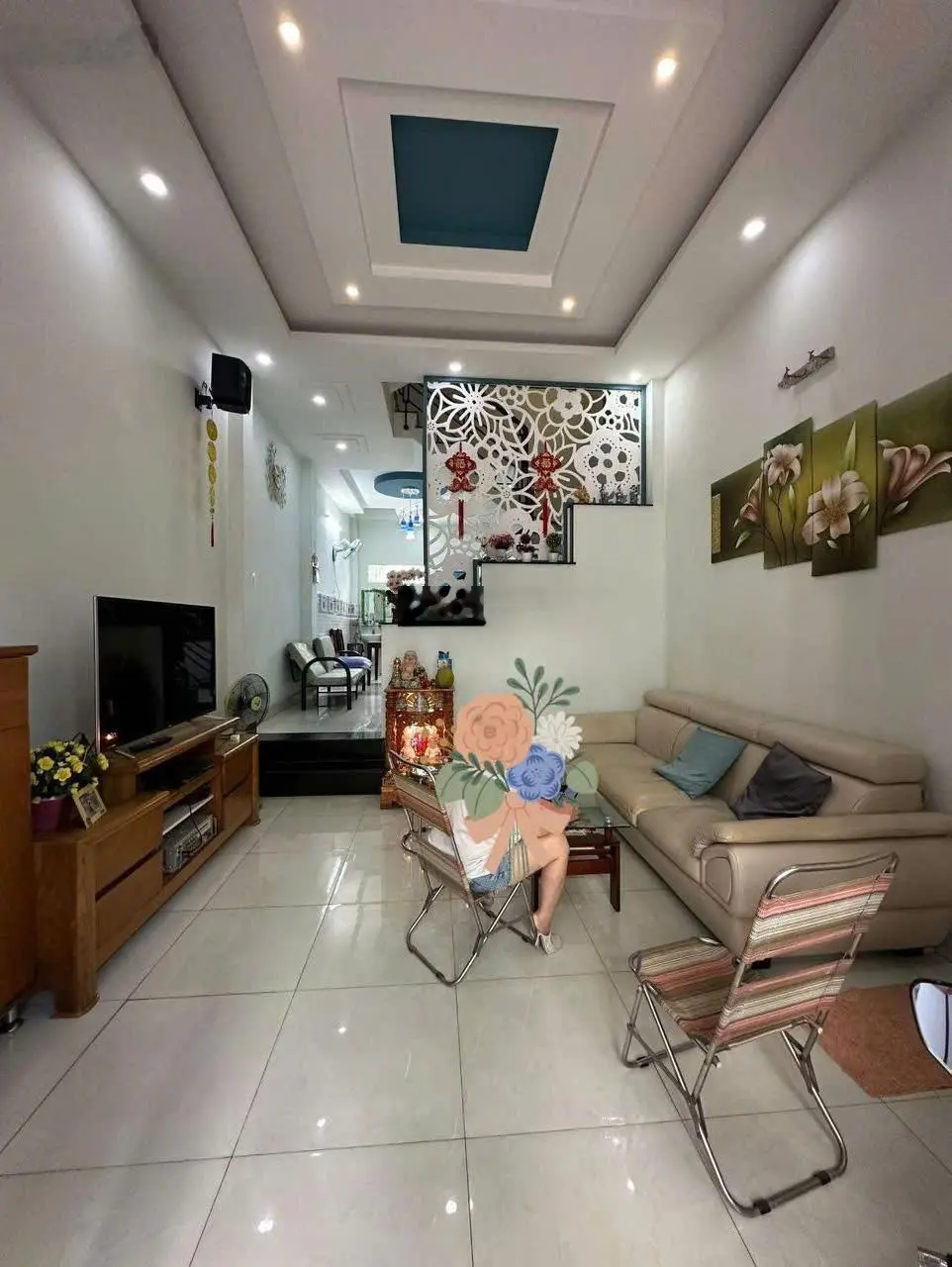 Hẻm oto phường linh đông, 1 trệt 2 lầu + st, 4pn, 3wc, cách 20m ra vành đai 2, giá chỉ 6,65 tỷ