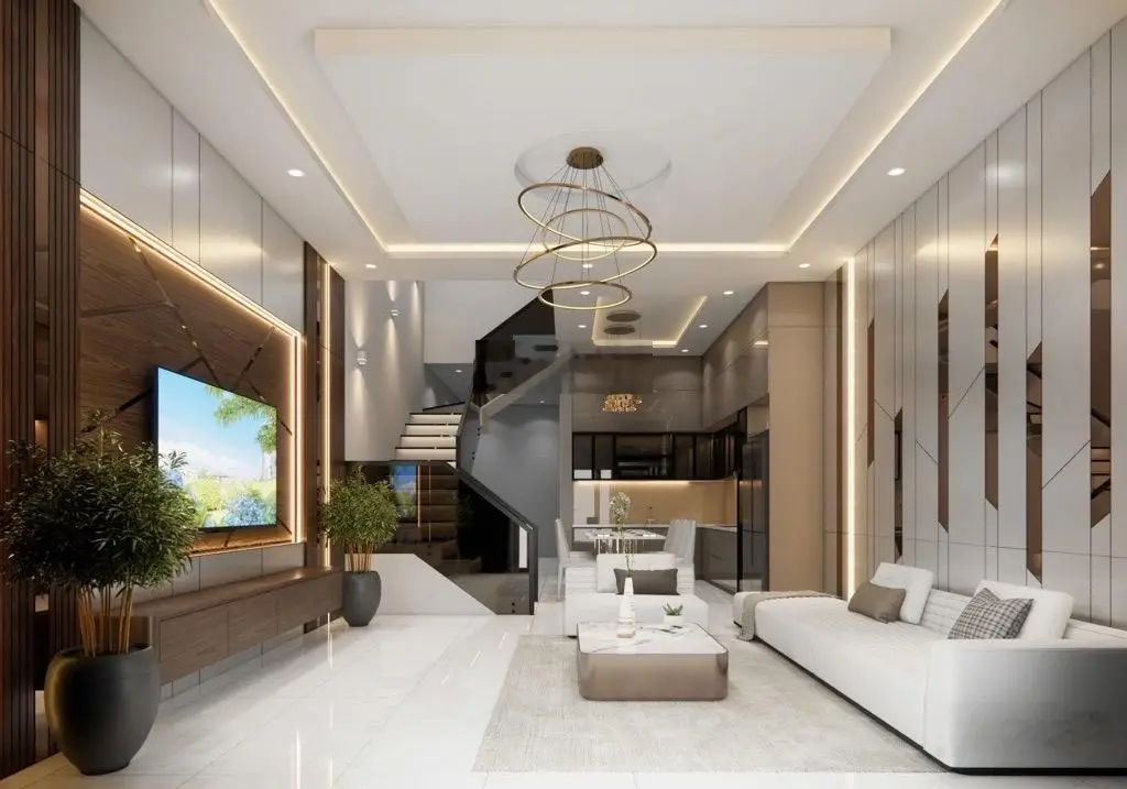 Nhà 3 tầng KĐT Phước Lý, full nội thất, diện tích 90m2, đường 7,5m, chỉ hơn 4 tỷ
