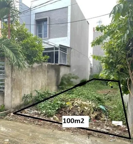 Bán lô đất ngộp 100m2 chỉ 1tỷ2 đường Lê Thị Hà SHR