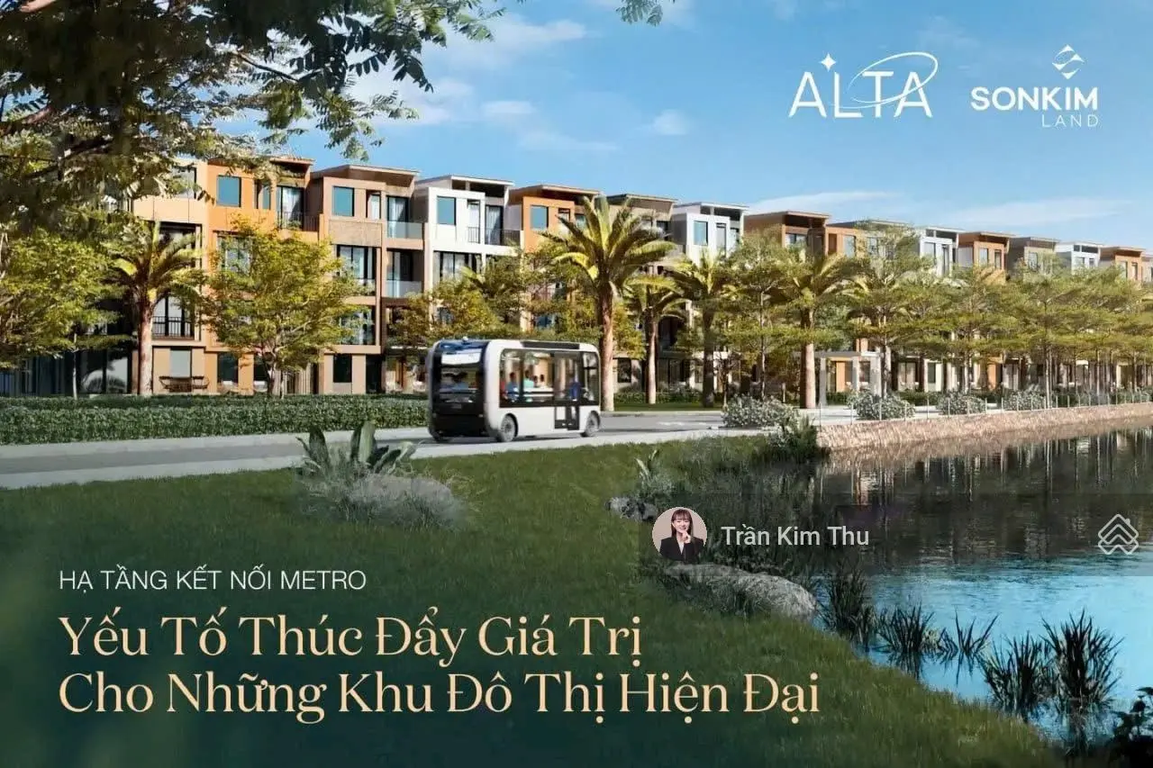 Villa 4 tầng 338m2 ngay trạm Metro số 1 & bến xe miền Đông mới - 24 tỷ TT theo tiến độ