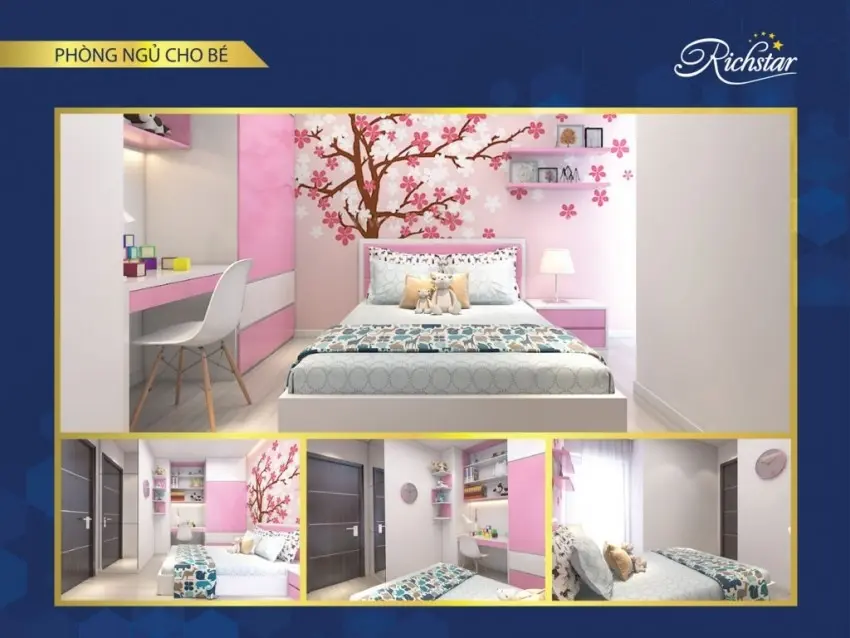 Bán căn hộ chung cư Rich Star, 93 m2, Hòa Bình, Hiệp tân, Tân phú, TP HCM