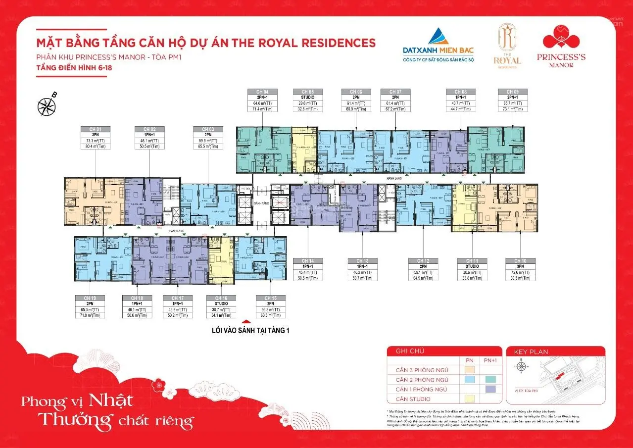 Bán căn hộ chung cư cao cấp nhất TP Thanh Hóa, căn studio giá tốt đợt 1