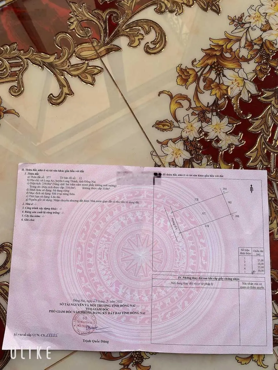 Cần bán đất tặng nhà mới xây 1T1L thuộc TĐC & sát chợ & nhà thờ Thái Lạc xã Long An, giá đầu tư rẻ