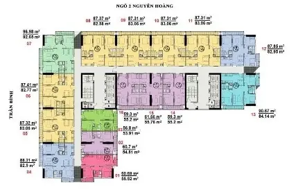 Siêu phẩm duy nhất tại An Bình Plaza, bán căn hộ 2PN, DT 83m2, full đồ, giá chỉ 6.1tỷ