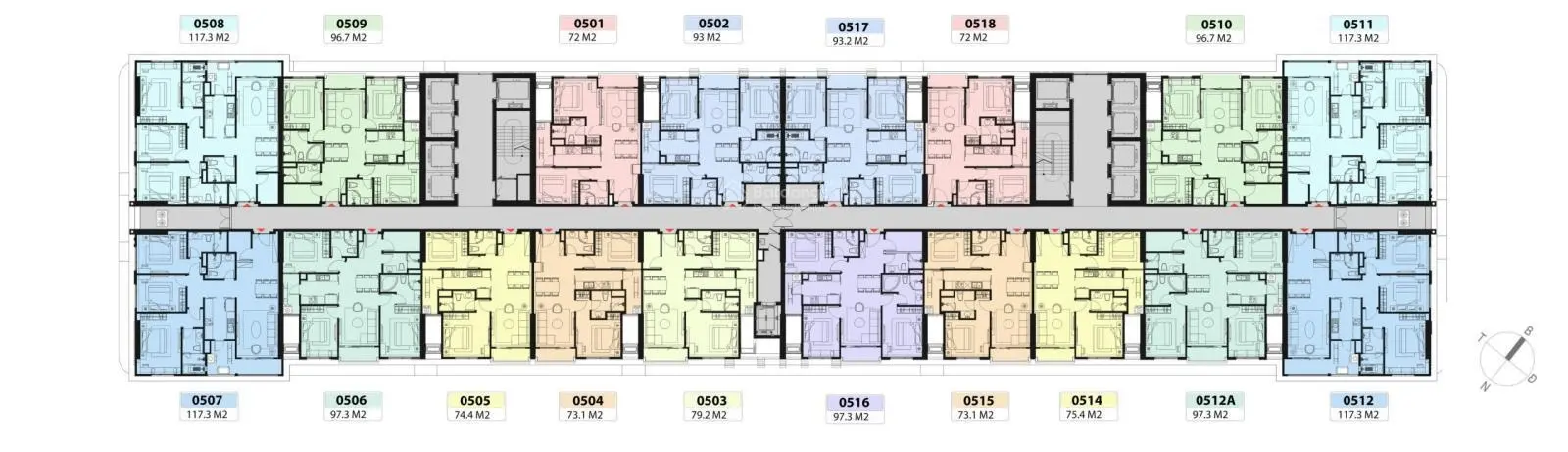 Căn hộ 2 PN tại Viha Complex, 7,768 tỷ VND, 73.5m2 - Phong cách sống thoải mái