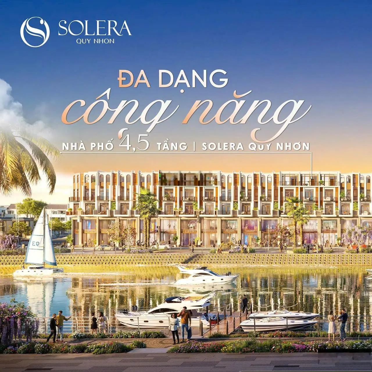 Bán Shophouse 5PN, 5WC ở Solera Quy Nhơn, 4,6 tỷ, 92,5m2