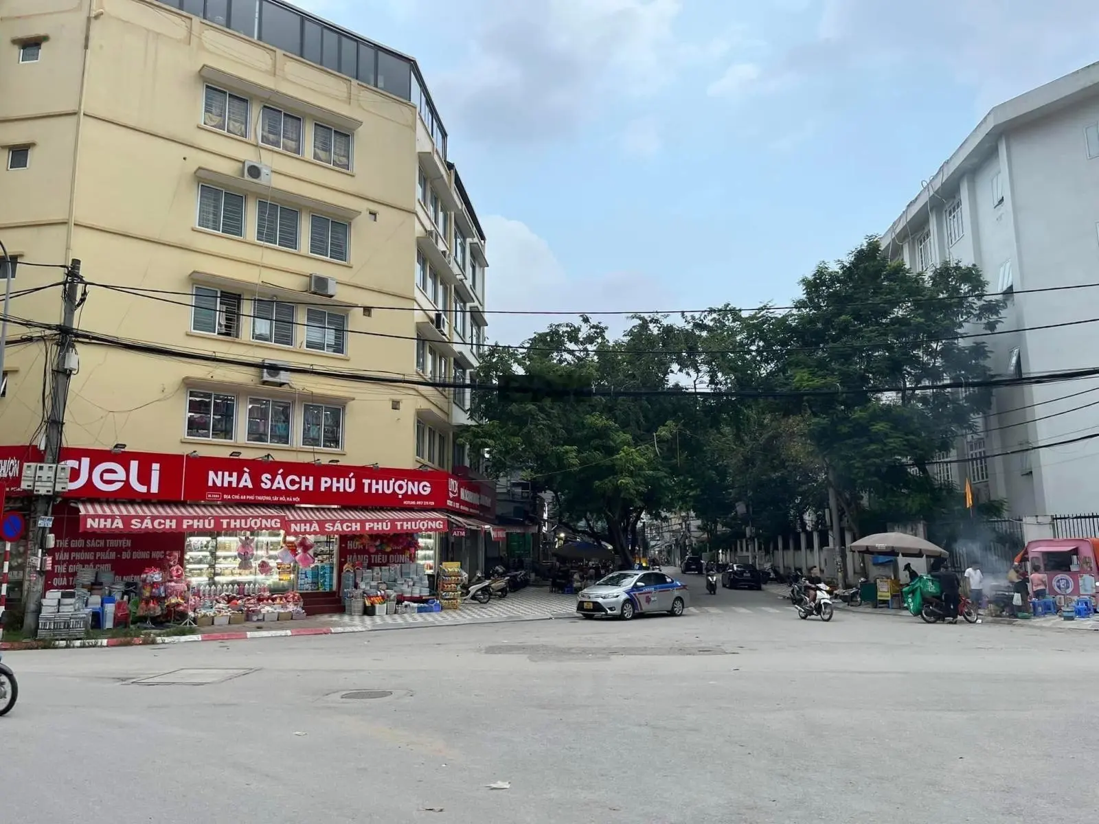 Bán nhà Phú Thượng, thông sang Phú Xá, diện tích 110m, mặt tiền 7,8m. Ngõ thông ô tô qua nhà
