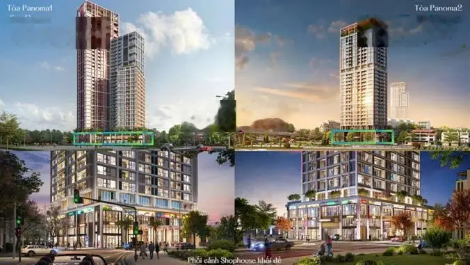 Sun Group mở bán Shophouse Khối đế 2 tầng view sông Hàn Sun Ponte - Cosmo - Symphony Đà Nẵng