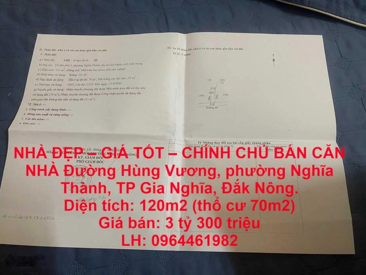 NHÀ ĐẸP GIÁ TỐT CHÍNH CHỦ BÁN CĂN NHÀ Trung Tâm TP Gia nghĩa, Đắk Nông