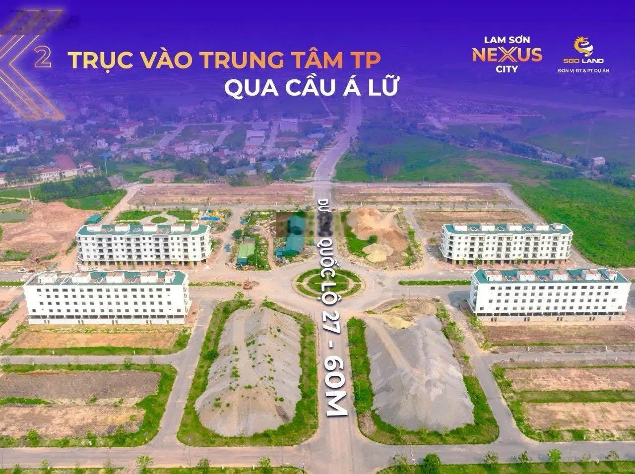 Bán đất dự án tại Lam Sơn Nexus City, Bắc Giang. Diện tích 90m2