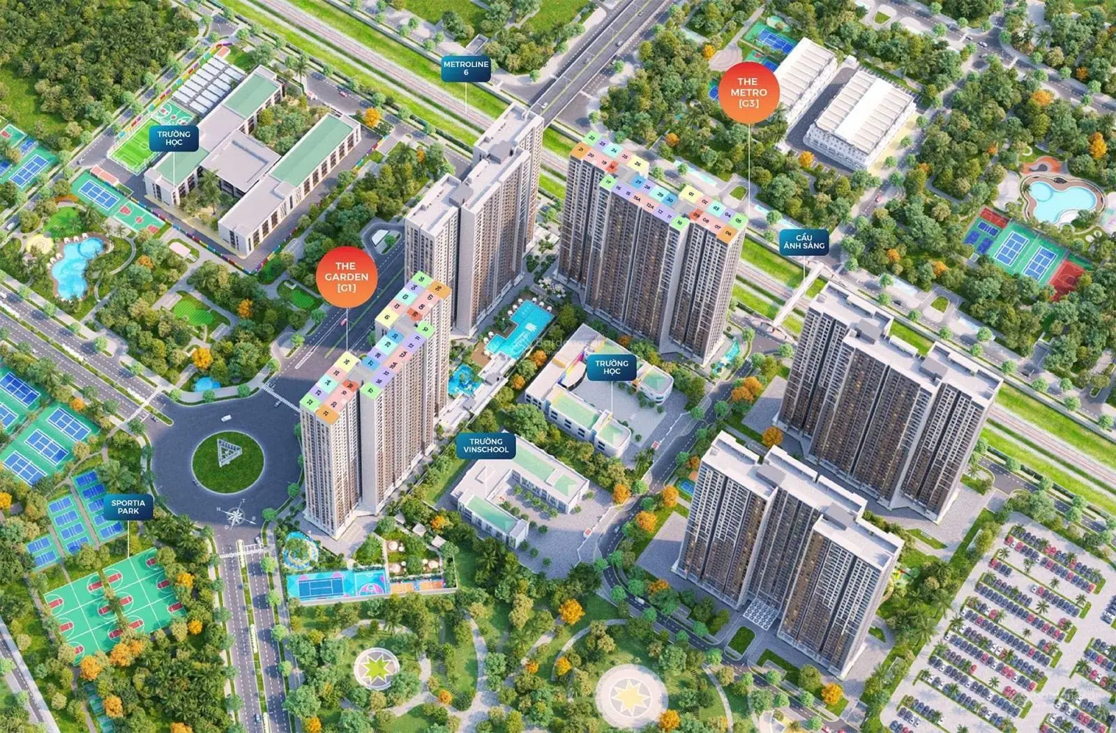 CĂN 3 NGỦ THE SOLA PARK, THANH TOÁN TIẾN ĐỘ, VAY VỐN 75%, LS 0%, KÝ TRỰC TIẾP CĐT