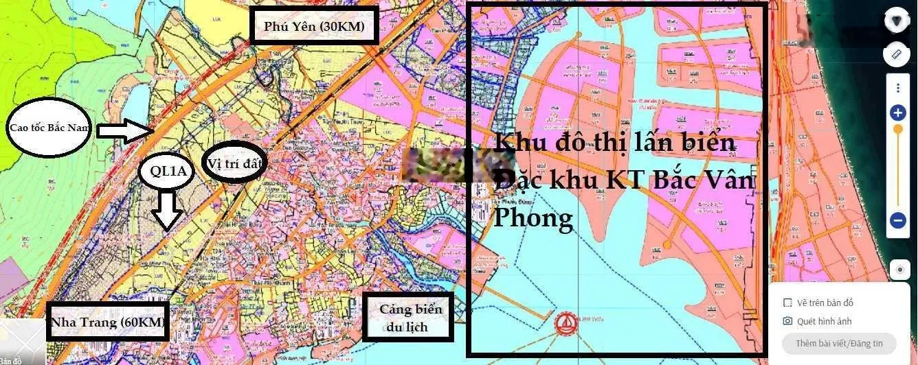 Bán đất thổ cư thuộc PK8 KKT Bắc Vân Phong, liền kề sân bay Vingroup