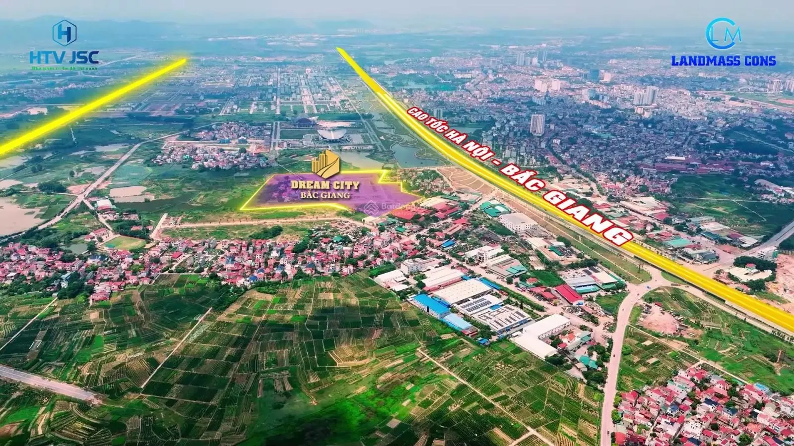 Bán đất nền dự án Dream City Bắc Giang, giá chỉ từ 2.8 tỷ