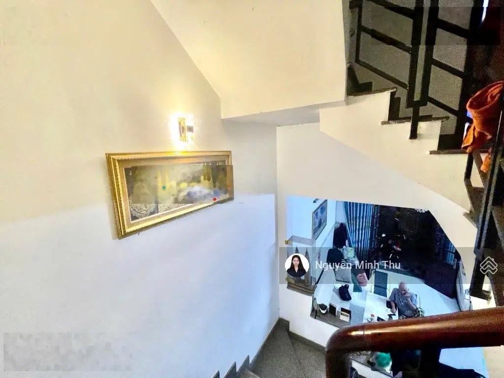 Hẻm xe hơi thông, 60m2, 4 tầng đúc btct, 4 ngủ ngay nguyễn văn khối