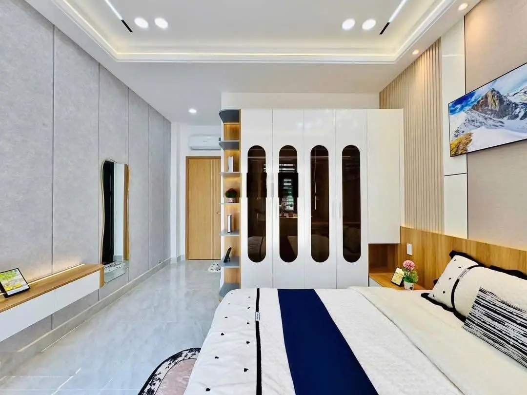Bán nhà hẻm ô tô số 79/* Trần Quang Long Bình Thạnh. Giá 3tỷ050TR, Diện tích 45m2