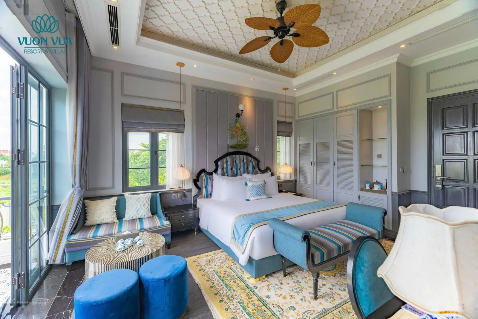 Bán Biệt thự Vườn vua Resort - Sẵn sổ - Oto đỗ cửa - khai thác dòng tiền 100tr/tháng