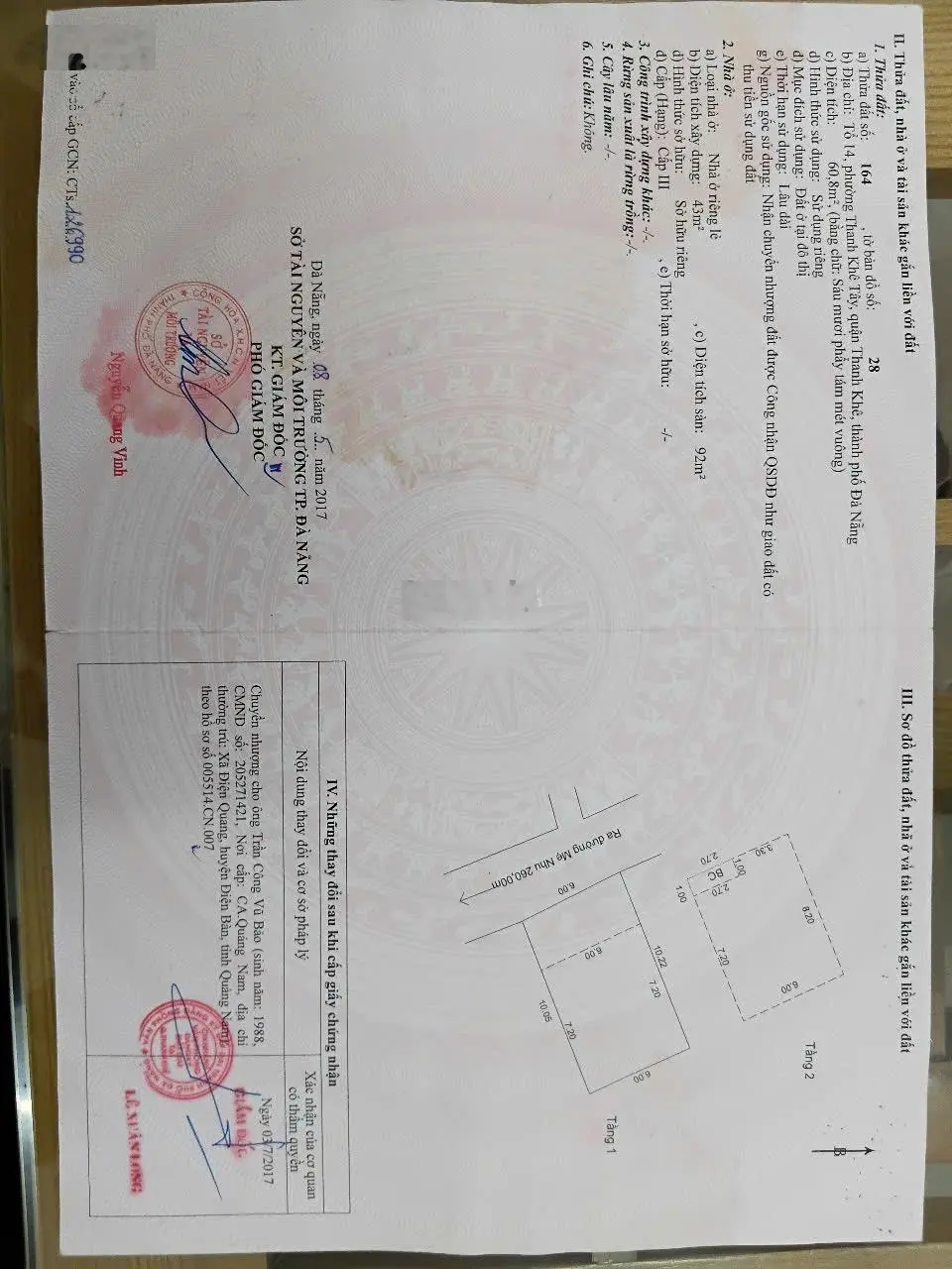 Nhà đẹp nằm ngay vị trí đẹp. Gần sông gần biển, gần trung tâm TP Đà Nẵng