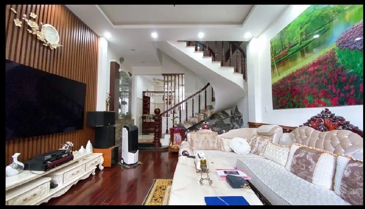 Hạ giá bán gấp nhà đẹp 4 tầng 75m2, khu phân lô đường Phan Huy Ích, Gò Vấp. Giá chốt cực tốt