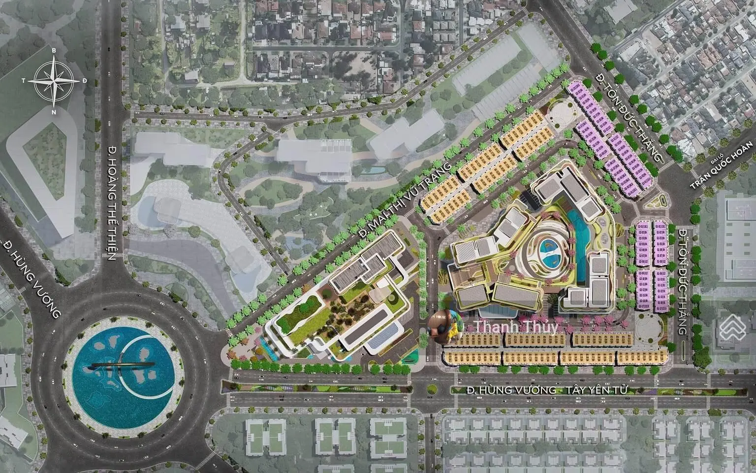 Siêu phẩm độc tôn LK, SH Bắc Giang Royal Mansion 84m-140m tổ hợp Khách sạn 5 sao quốc tế Marriot