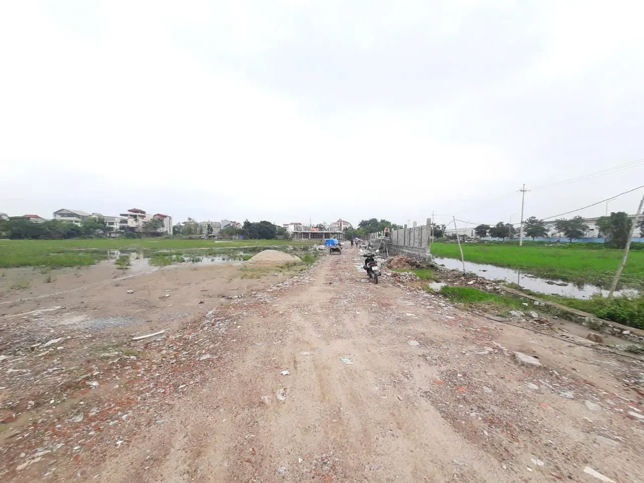 bán đất, đấu giá, quang minh, mê linh, 103m, mt 5m, đường 7m, sđỏ, giá 5x tr/m
