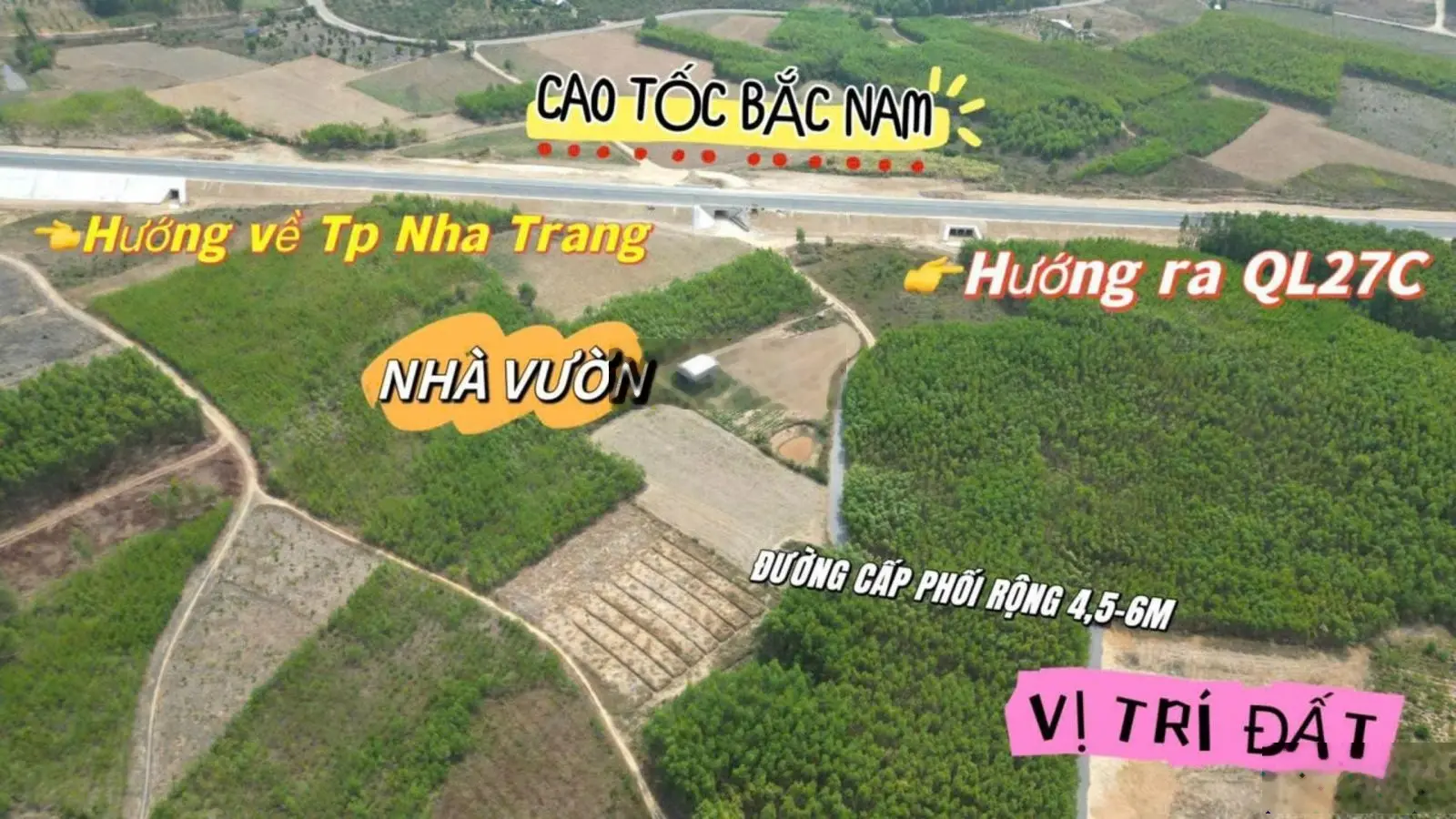 Bán đất vườn ở Diên Đồng, Diên Khánh, Nha Trang