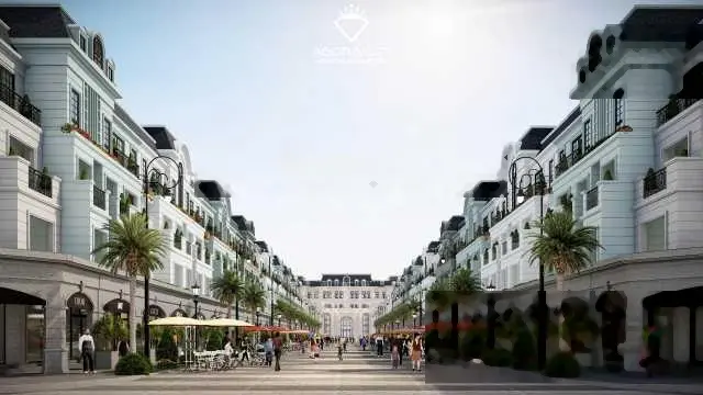 5 suất ưu đãi nội bộ các lô góc mặt tiền đường rộng lớn 16m tại nền shophouse Agora City. Giá gốc