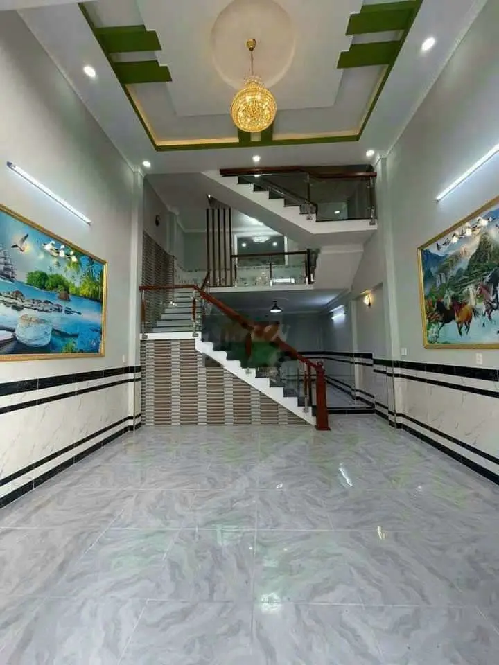 BÁN NHÀ SHR 1 TRỆT 1 LẦU 1/60M NGUYỄN THỊ SÁU,THỚI TAM THÔN , HÓC MÔN