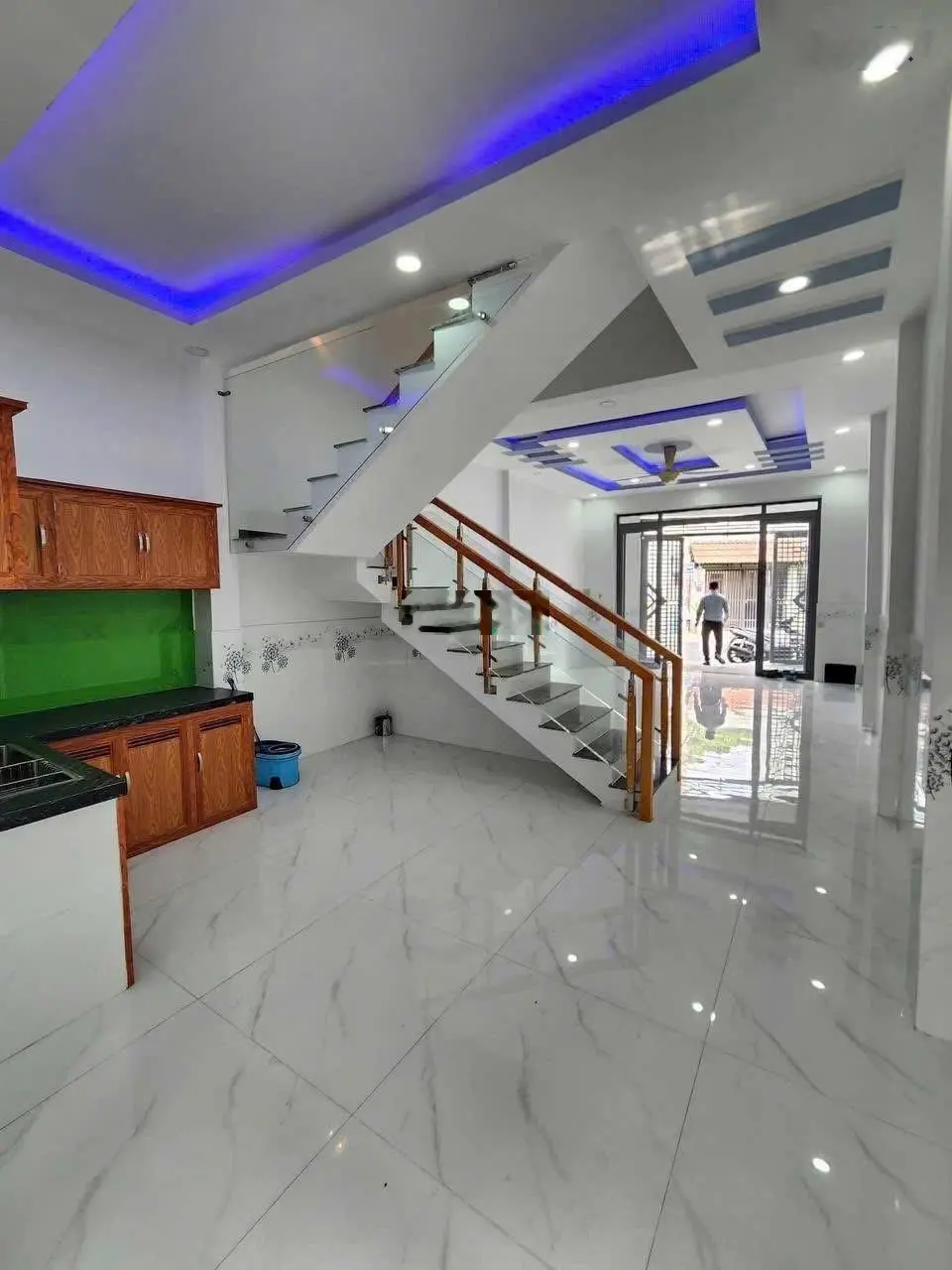 Nhà 1 lầu mặt tiền Nguyễn Đức Thiệu 78m , Thành phố Dĩ An , Bình Dương