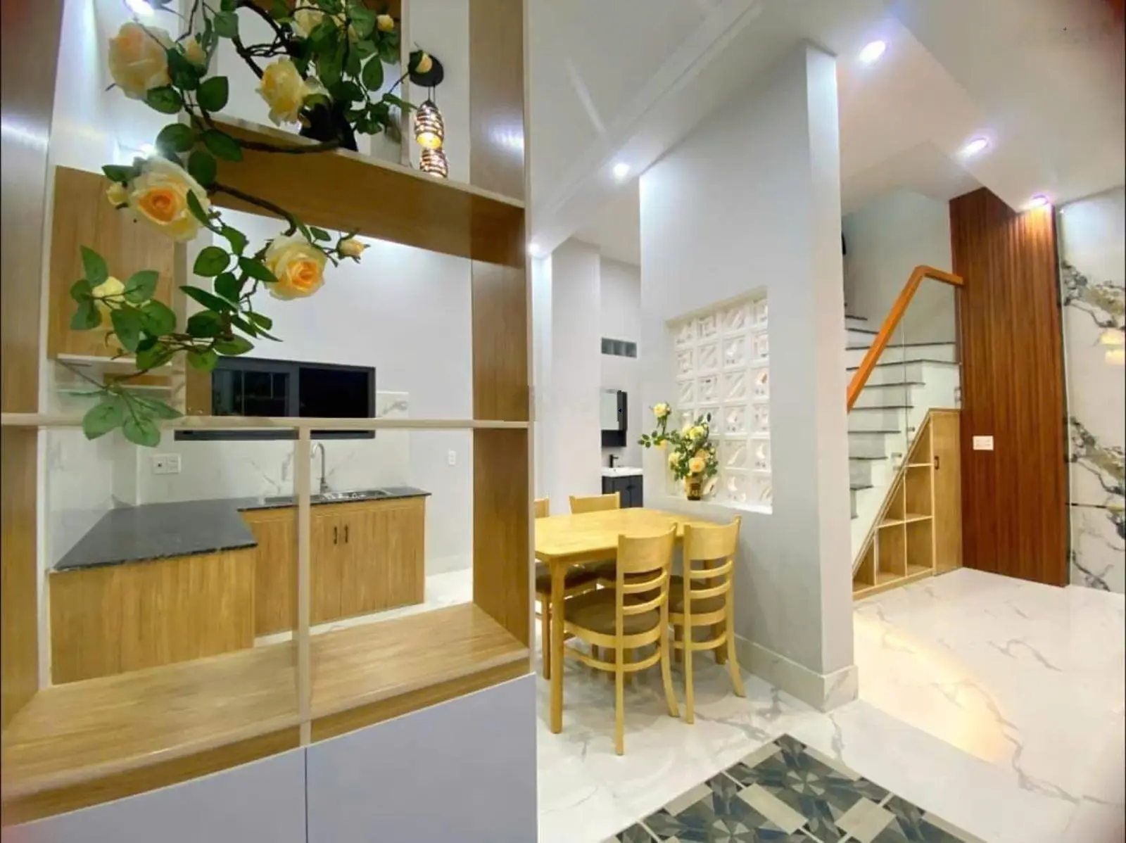 Nhà Lầu Đất Hồng ODT 6x7m. H.Nam 2PN,2WC Ngay Ngã Tư Cây Sung kp4 Trảng Dài TP. Biên Hoà.