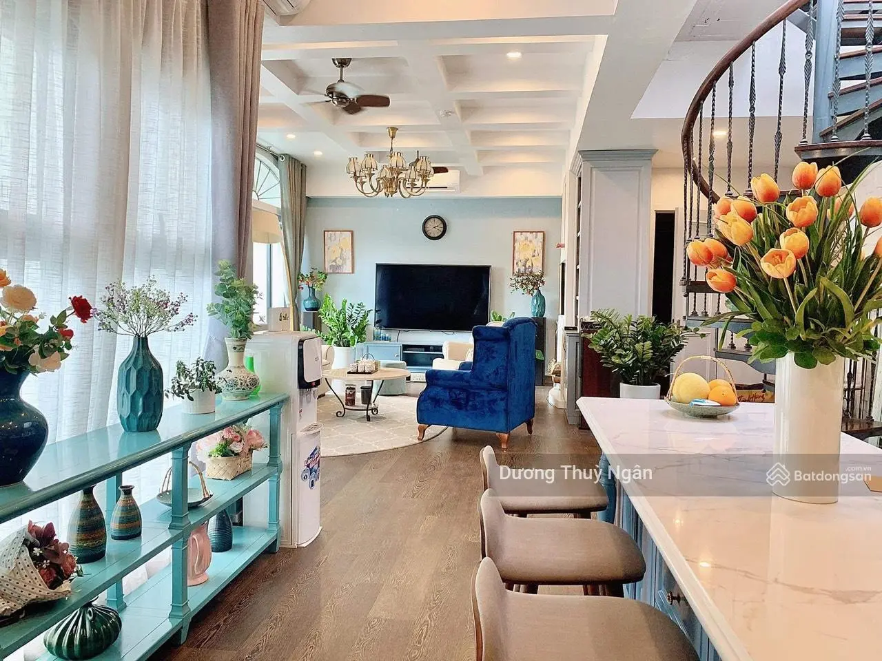 Bán Penhouse AquaBay lõi duy nhất của Ecopark, 94m2 3PN + Sân vườn: 130m2, full nội thất