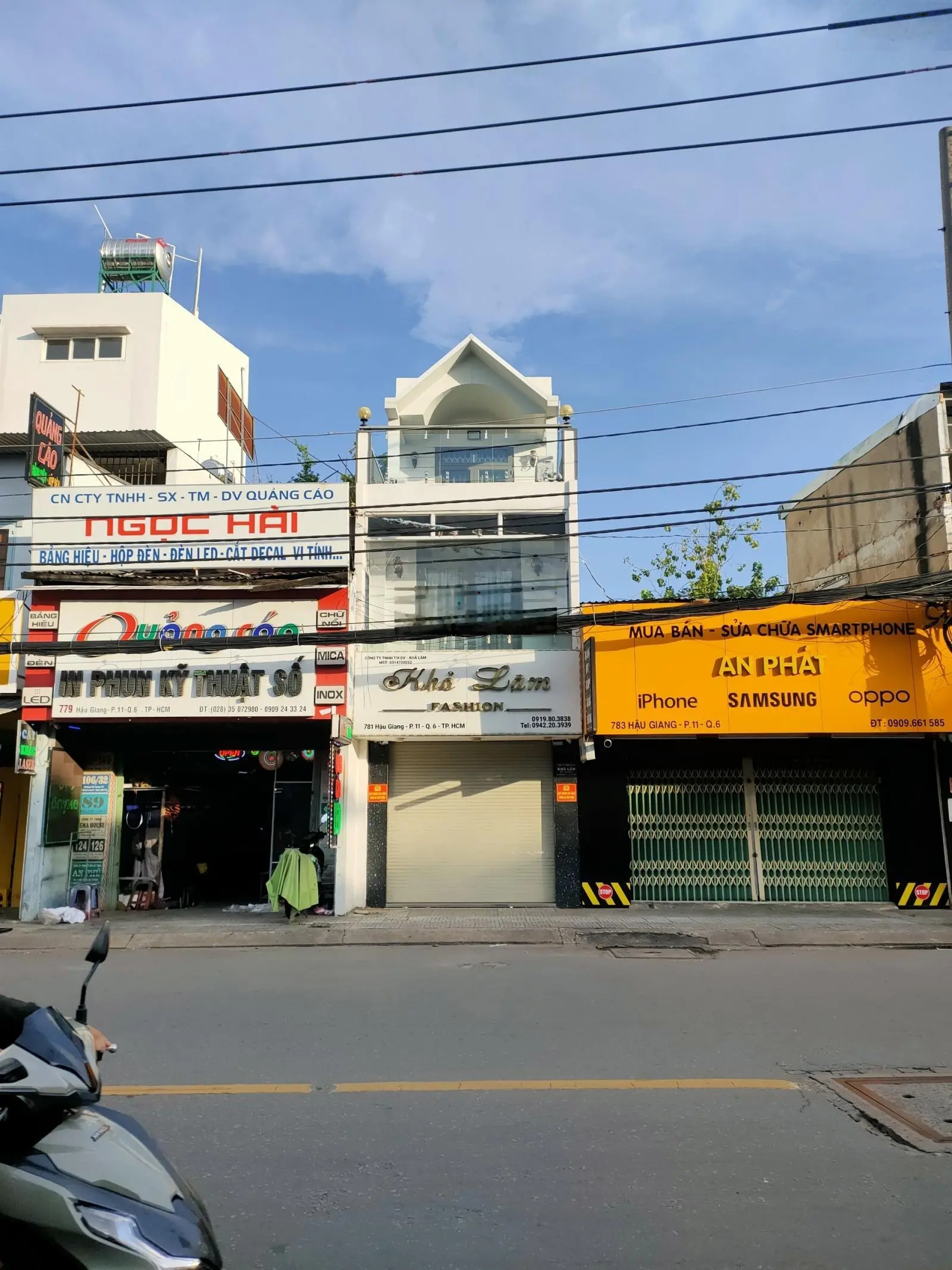 Chính chủ cần bán nhà mặt tiền 781 Hậu Giang, P. 11, Quận 6, TPHCM, 3.3x14.5m, 2 lầu, 9.9 tỷ, HH1%